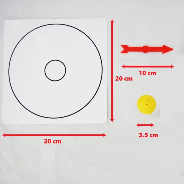 ชุดวงล้อไวท์บอร์ดความน่าจะเป็น 5 ชิ้น/ชุด (Whiteboard Spinner Set 5 Pcs) - Image 3