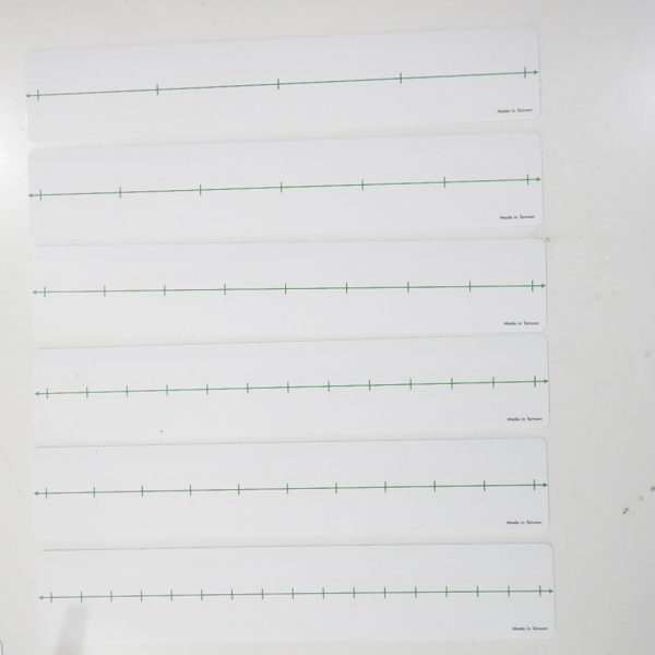 ชุดเส้นจำนวนเศษส่วน 9 แผ่น/ชุด (Number Lines : Fraction 9 pcs/set) - Image 5