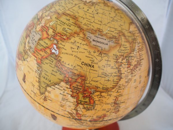 ลูกโลกฐานไม้ 30 cm  สี Sepia (Terrestrial Political Sepia Globe) - Image 10