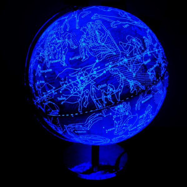 ลูกโลกแสดงประเทศและกลุ่มดาว (2 in 1) ขนาด 30 เซนติเมตร เวอร์ชั่น 2 (Globe by Day & Illuminated Constellation by night V.2) - Image 3