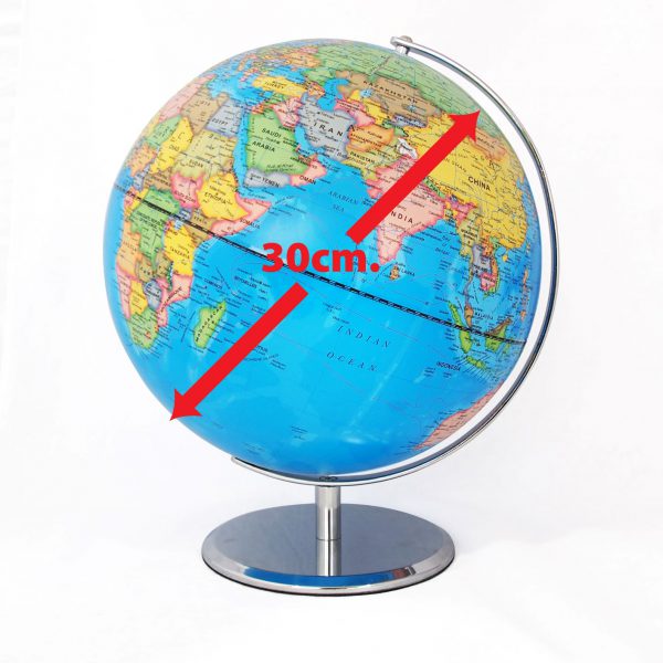 ลูกโลกแสดงประเทศและกลุ่มดาว (2 in 1) ขนาด 30 เซนติเมตร เวอร์ชั่น 2 (Globe by Day & Illuminated Constellation by night V.2) - Image 8