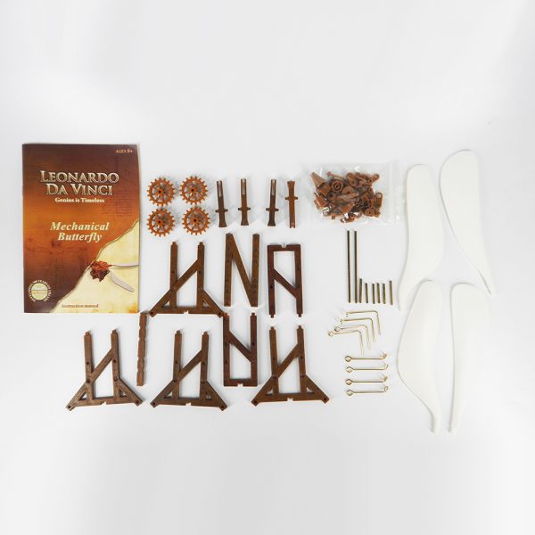 ชุดสิ่งประดิษฐ์จากไอเดียของลีโอนาร์โด ดาวินชี - ผีเสื้อกล  (Davinci Inventions – Mechanical Butterfly) - Image 3