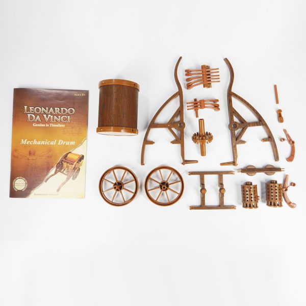 ชุดสิ่งประดิษฐ์จากไอเดียของลีโอนาร์โด ดาวินชี - รถเคาะจังหวะ  (Davinci Inventions – Mechanical Drum) - Image 3