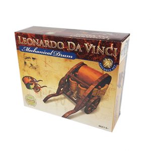 ชุดสิ่งประดิษฐ์จากไอเดียของลีโอนาร์โด ดาวินชี - รถเคาะจังหวะ  (Davinci Inventions – Mechanical Drum)
