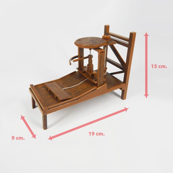 ชุดสิ่งประดิษฐ์จากไอเดียของลีโอนาร์โด ดาวินชี – แท่นพิมพ์  (Davinci Inventions –  Printing Press) - Image 10