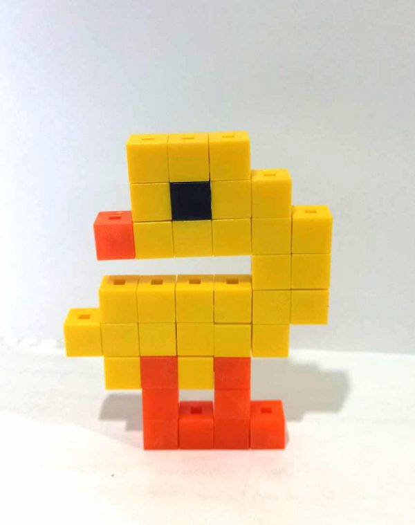 ชุดลูกบาศก์ตัวต่อฝึกทักษะคณิตศาสตร์ ขนาด 1 cm 500 ชิ้น (1 cm. Interlocking Cube 500 pcs) - Image 7