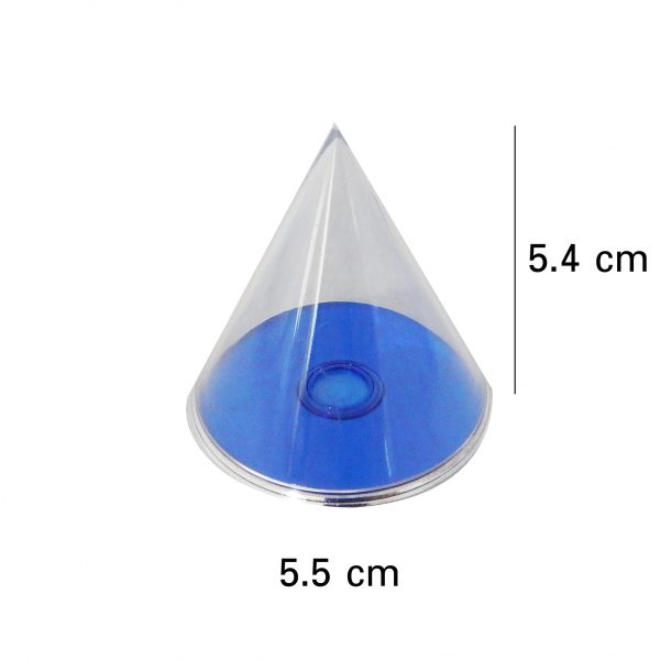 ชุดรูปทรงเรขาคณิตฝาน้ำเงิน 17 แบบ 5 cm.(Blue -  lid Geo Solids 5 cm.) - Image 17