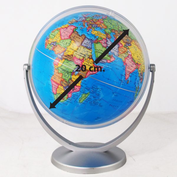 ลูกโลกปรับเอียงและหมุนได้ ขนาด 20 ซม. (Swivel and Tiltable Globe Dia 20 cm) - Image 3