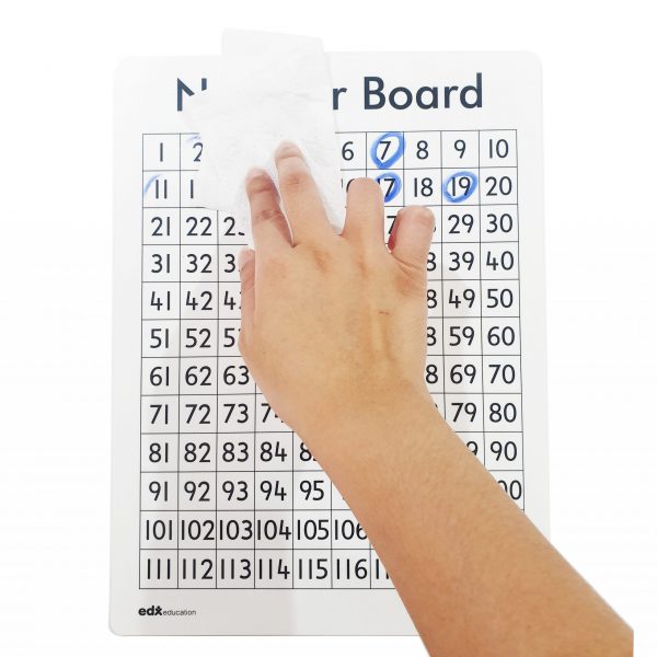 กระดานตัวเลข 1 - 120 แบบเขียนและลบได้ (Number Dry-Erase Board 1 - 120) - Image 8