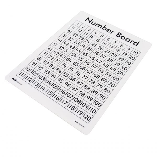 กระดานตัวเลข 1 - 120 แบบเขียนและลบได้ (Number Dry-Erase Board 1 - 120) - Image 4