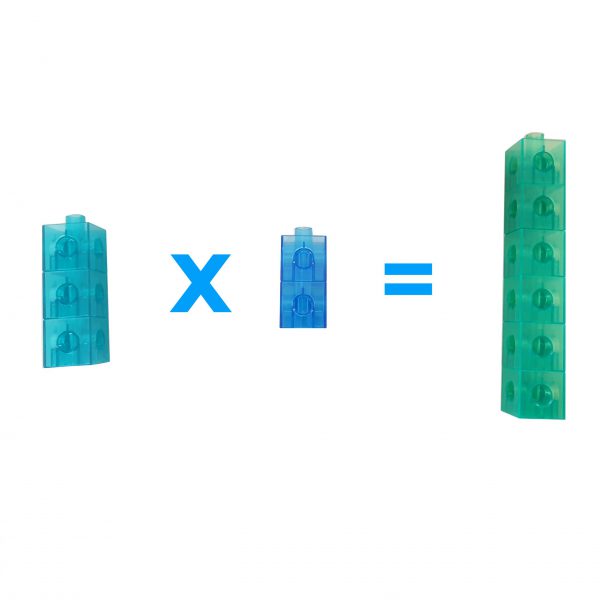 ลูกบาศก์ตัวต่อ 2 ซม. แบบโปร่งใส (100 ชิ้น, 10 สี) (Translucent Linking Cubes, 100 cubes, 10 colors) - Image 11