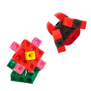 ชุดตัวต่อลูกบาศก์คณิตศาสตร์สร้างสรรค์ (Math Cubes Construction Set)