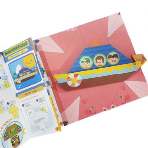 ชุดพับกระดาษท่องเที่ยวสวนสัตว์ (Origami Craft Book 2 (Let's go to the zoo!))