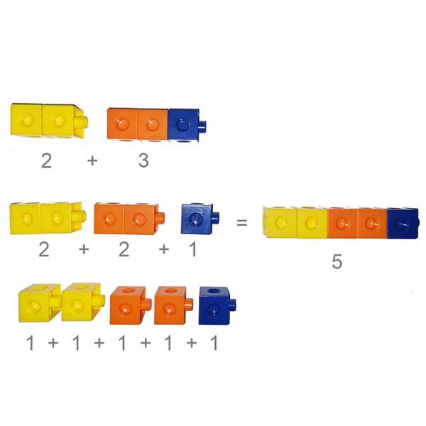ชุดตัวต่อลูกบาศก์แสนสนุก (Construction Linking Cubes) - Image 6
