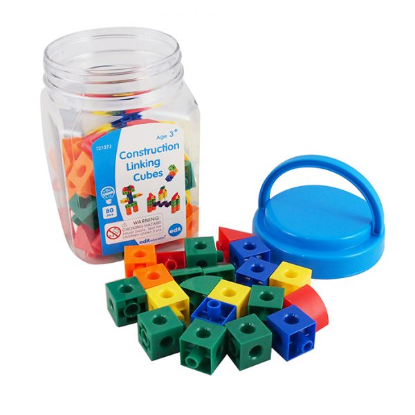 ชุดตัวต่อลูกบาศก์แสนสนุก (Construction Linking Cubes) - Image 14