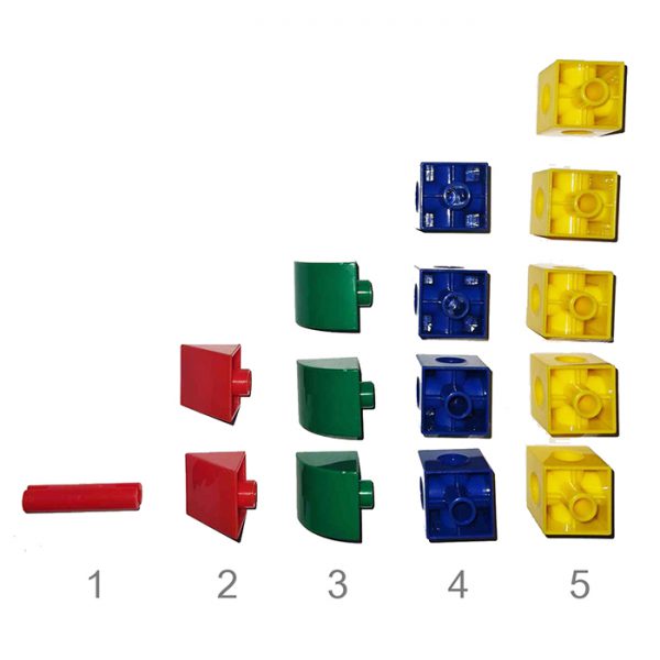 ชุดตัวต่อลูกบาศก์แสนสนุก (Construction Linking Cubes) - Image 5
