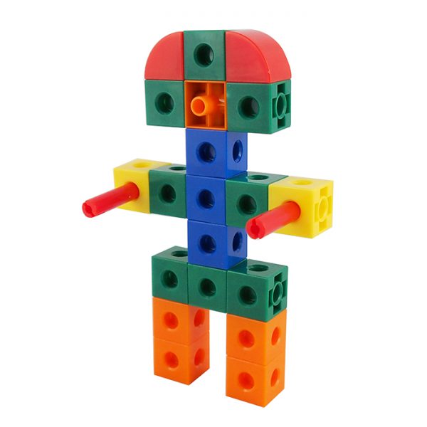 ชุดตัวต่อลูกบาศก์แสนสนุก (Construction Linking Cubes) - Image 2