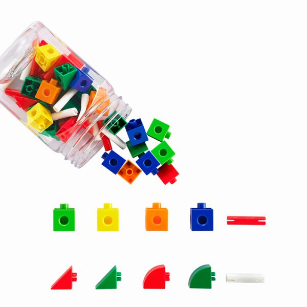 ชุดตัวต่อลูกบาศก์แสนสนุก (Construction Linking Cubes) - Image 13