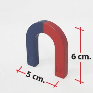 แม่เหล็กรูปตัวยู ขนาด 61x52x12 มิลลิเมตร (U Magnet 61x52x12 mm.)