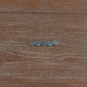แม่เหล็กกลมแบนแรงสูง 12x3 มม. (5 ชิ้น/ชุด) (High Power Disk Magnet 12x3 mm (5 pcs/set))