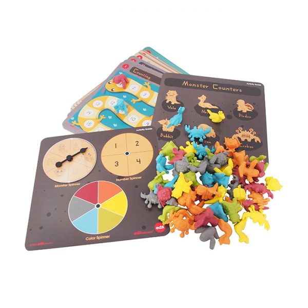 ชุดกิจกรรมเรียนรู้จำนวนนับด้วยตัวนับ Monster (Monster Counters Activity Set) - Image 2