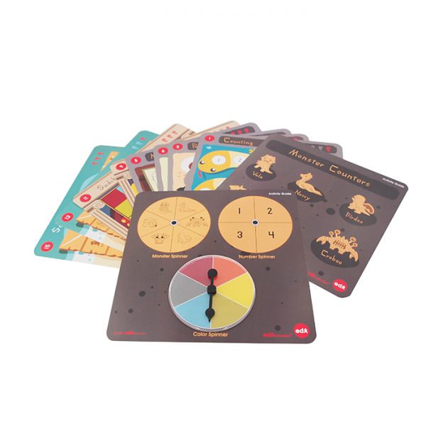 ชุดกิจกรรมเรียนรู้จำนวนนับด้วยตัวนับ Monster (Monster Counters Activity Set) - Image 3