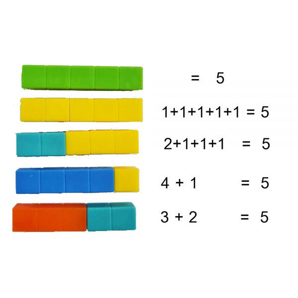 แท่งจำนวนนับ 10 สี (Number Rods - 10 Colors) - Image 4