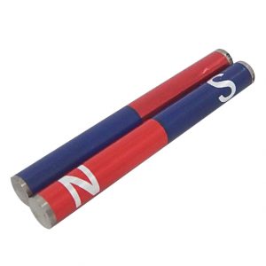 แม่เหล็กทรงกระบอก 70x8 มม. (2 ชิ้น/ชุด) (Cylindrical Bar Magnet 70x8 mm)