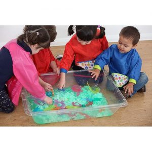 ถาดกิจกรรมน้ำและทรายสีโปร่งใส (Desk Top Water Tray - Clear)
