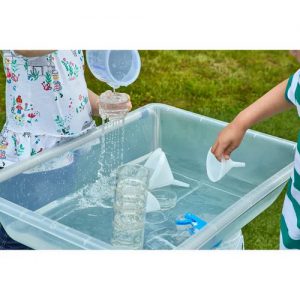 ถาดกิจกรรมน้ำและทรายสีโปร่งใส (Desk Top Water Tray - Clear)