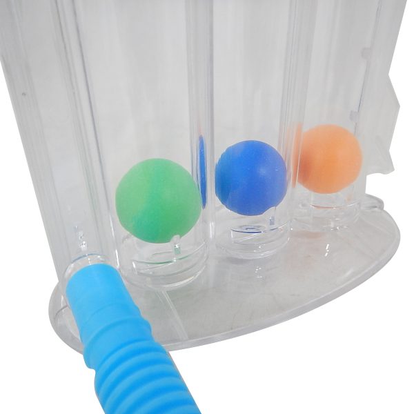 ชุดเครื่องเป่าบริหารปอด (3 - Ball Spirometer)