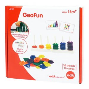 ชุดลูกปัด 6 หลัก (GeoFun Sorting Beads)