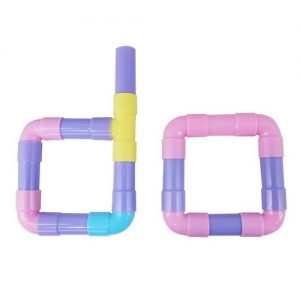 ชุดเสริมปัญญาด้วยท่อน้ำมีล้อ (Pipe Building Set)